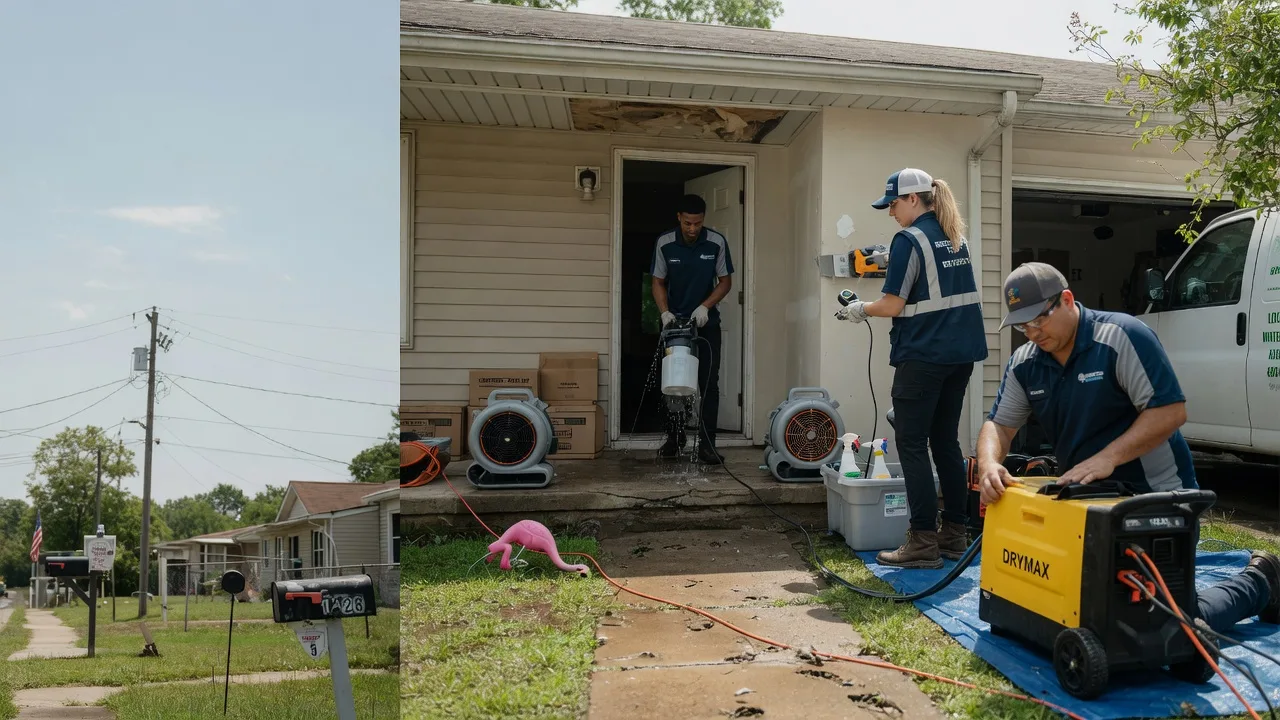 Storm Damage Water Removal in Glenwood, IN near me